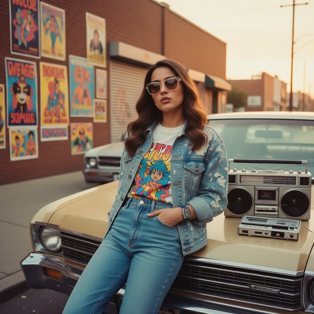 80s Retro Photo