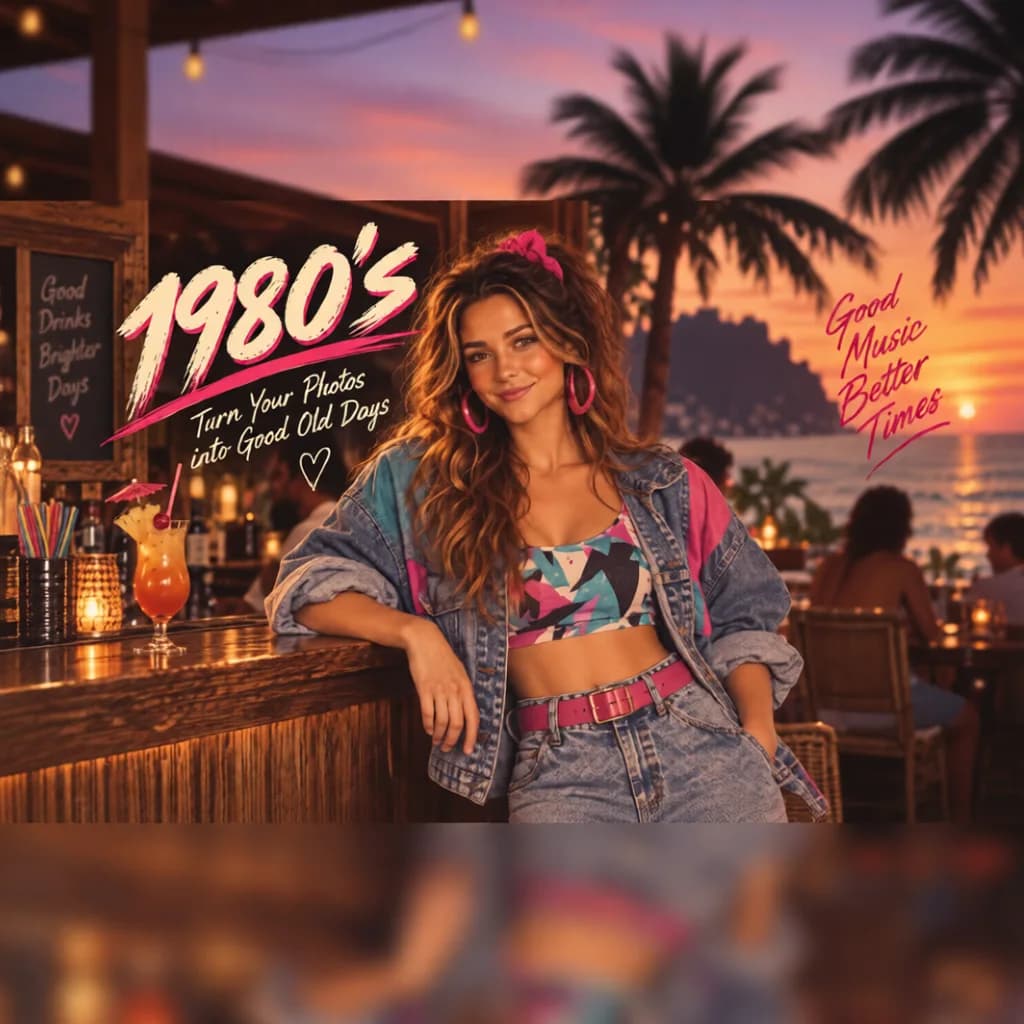 80s Retro Photo