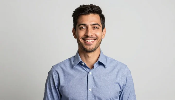 A well-lit portrait with a clearly visible face