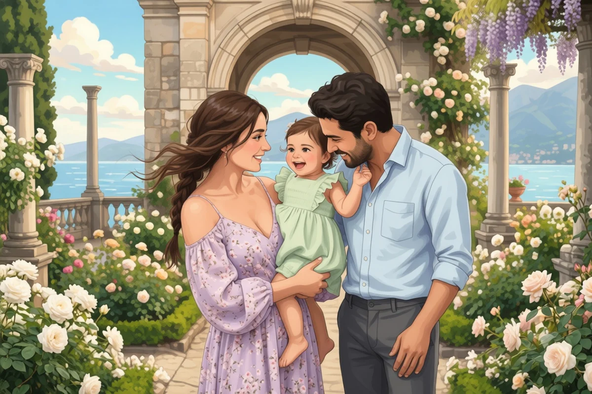 Family photos with a storybook look