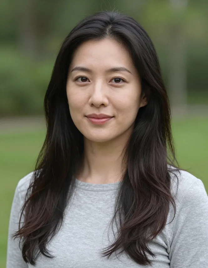 Slightly soft but well-exposed portrait, easy to enhance